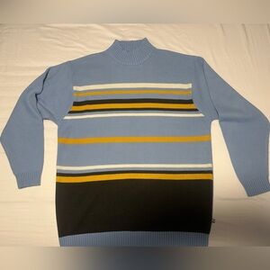 PJ Mark men's Blue Striped Men's Sweater Sz xxl